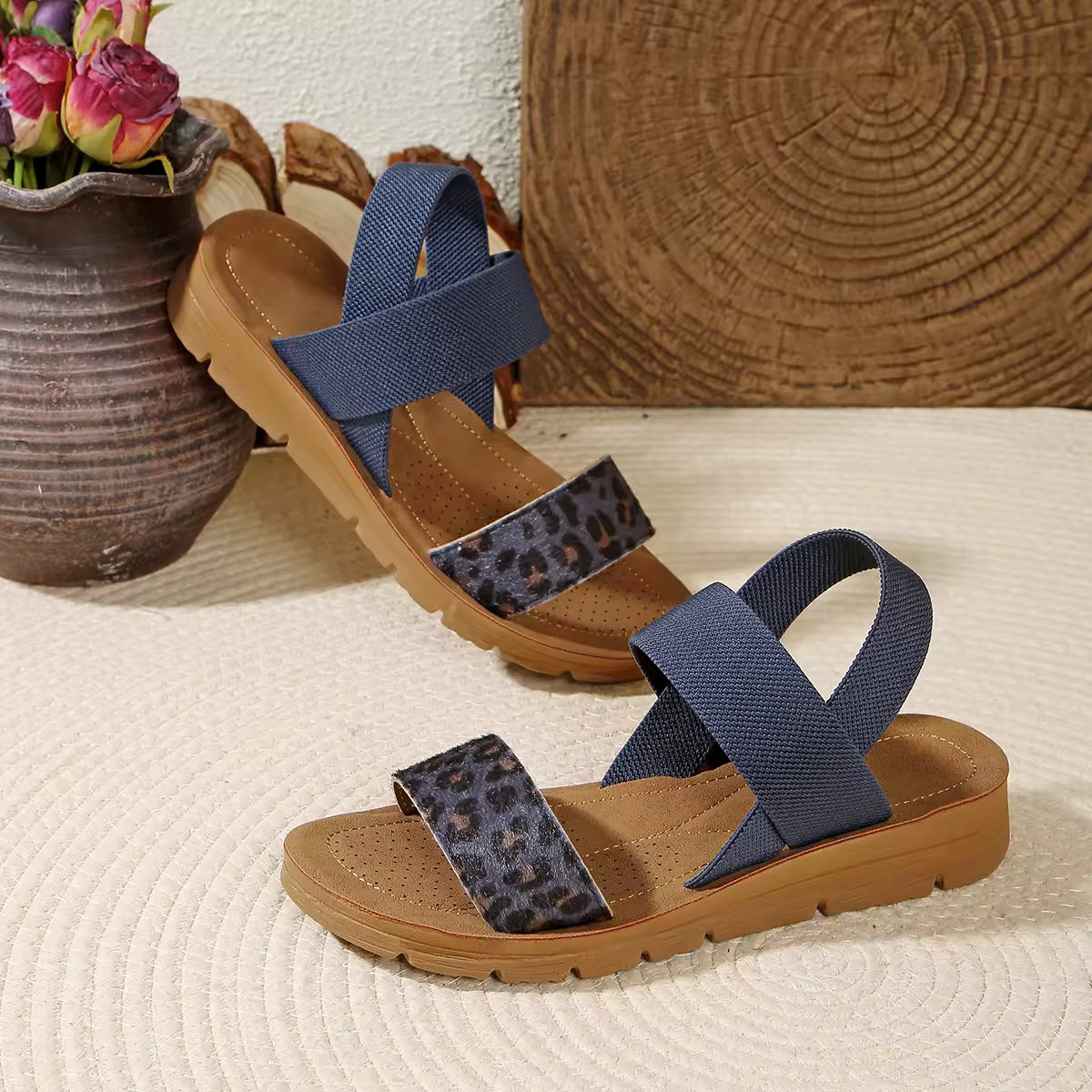 BreezeStride™ Oversized Summer Sandals